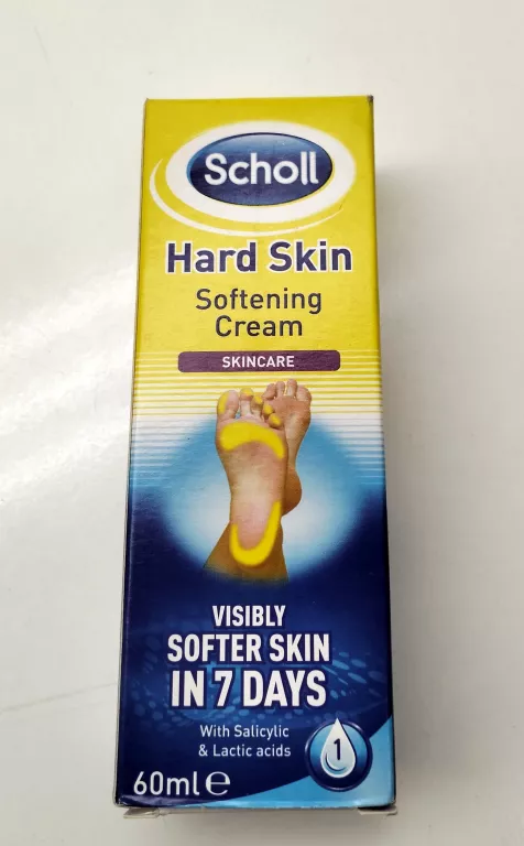 SCHOLL KREM DO STÓP ZMIĘKCZAJĄCY TWARDĄ SKÓRĘ 60 ML