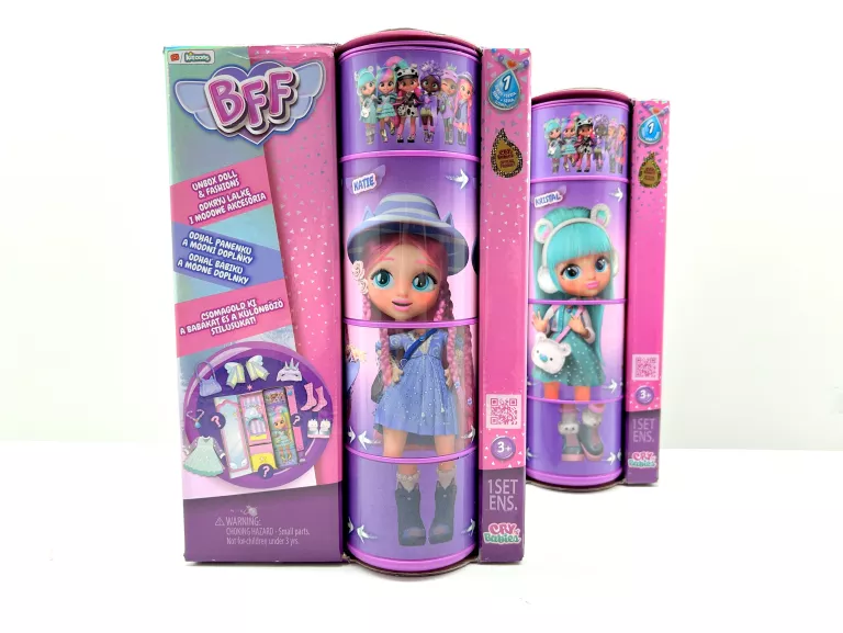 LALKA CRY BABIES BFF SERIES 1  20 CM