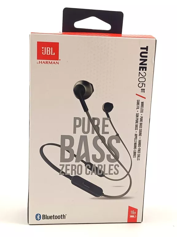 SŁUCHAWKI JBL TUNE 205BT