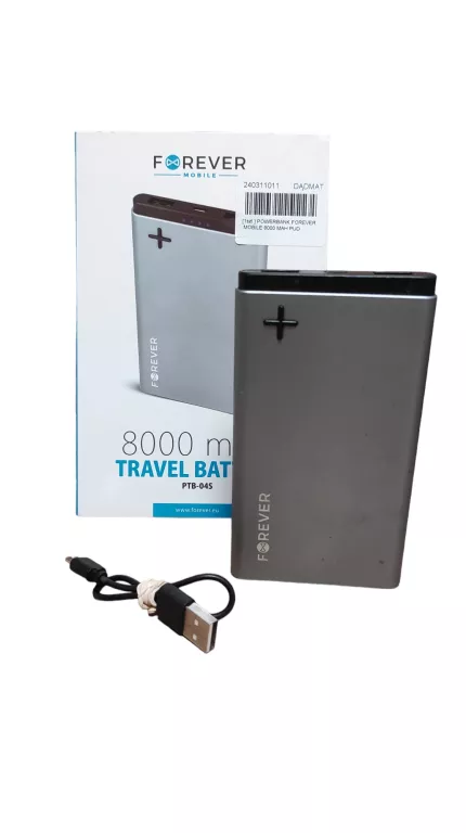 POWERBANK FOREVER MOBILE 8000 MAH PUD