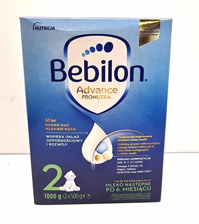 BEBILON 2 PRONUTRA ADVANCE MLEKO NASTĘPNE 1000G