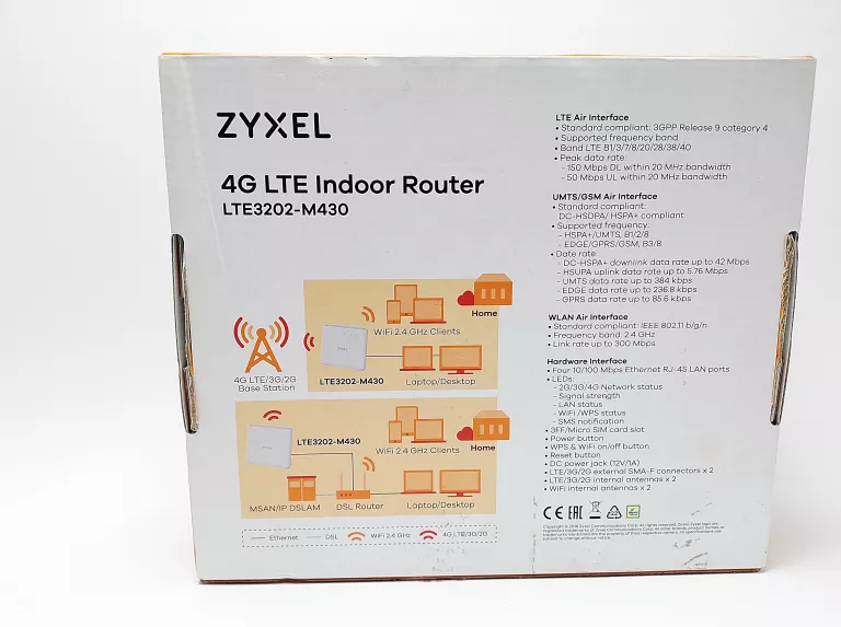 ROUTER ZYXEL LTE3202-M430 4G