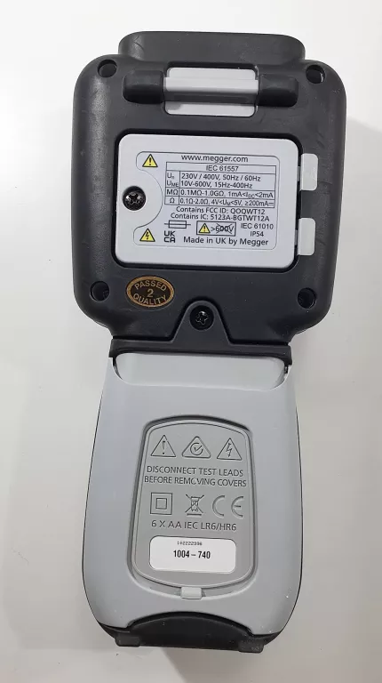 MIT430/2 MIERNIK REZYSTANCJI IZOLACJI MEGGER DO 2,5 KV/KABLE/WALIZKA