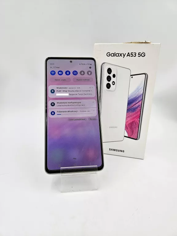TELEFON SAMSUNG GALAXY A53 5G 6/128 WHITE SPŁACONY