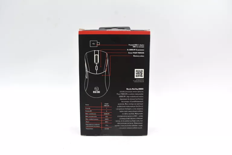 BEZPRZEWODOWA MYSZKA GAMINGOWA MAD DOG GM805
