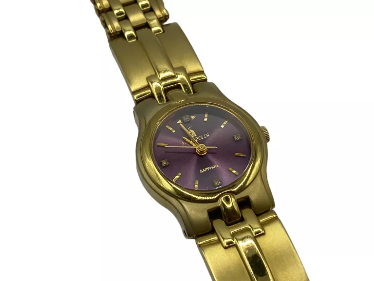 ZEGAREK DAMSKI POLO POLIN 24K GOLD SAPPHIRE