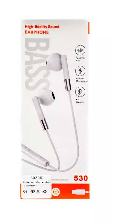 SŁUCHAWKI IPHONE NA KABEL 530