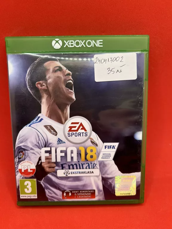 XBOX ONE FIFA 18 [3] PL