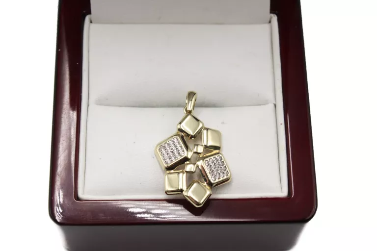 zlota-zawieszka-wzor-geometryczny-kwadrat-szescian-585-191g-z6-stan-11323-238058