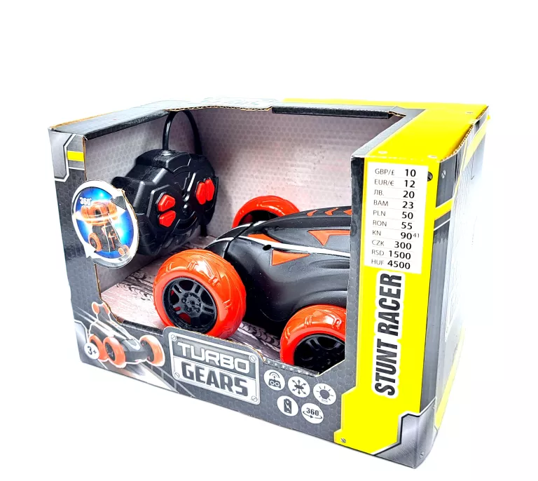 AUTO ZDALNIE STEROWANE TURBO GEARS STUNT RACER