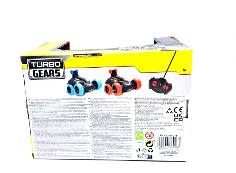 AUTO ZDALNIE STEROWANE TURBO GEARS STUNT RACER