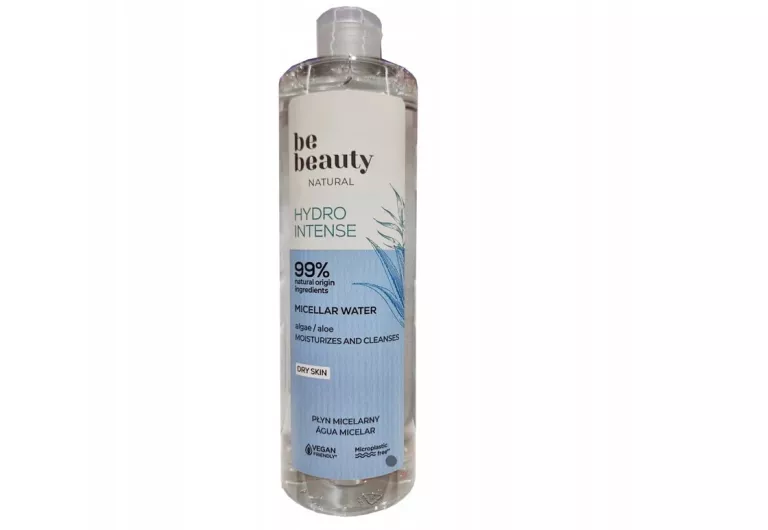 PŁYN MICELARNY DO DEMAKIJAŻU BE BEAUTY 400ML DO SKÓRY SUCHEJ HYDRO INTENSE
