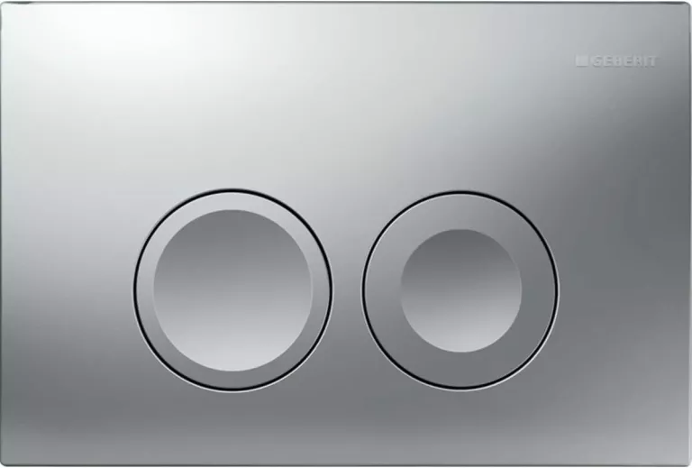 GEBERIT DELTA 25 PRZYCISK DO STELAŻA DUOFIX BASIC UP100 CHROM MATOWY