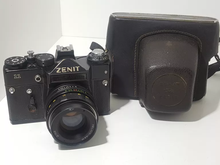 APARAT FOTOGRAFICZNY ZENIT 11 + OBIEKTYWY HELIOS 44M-4