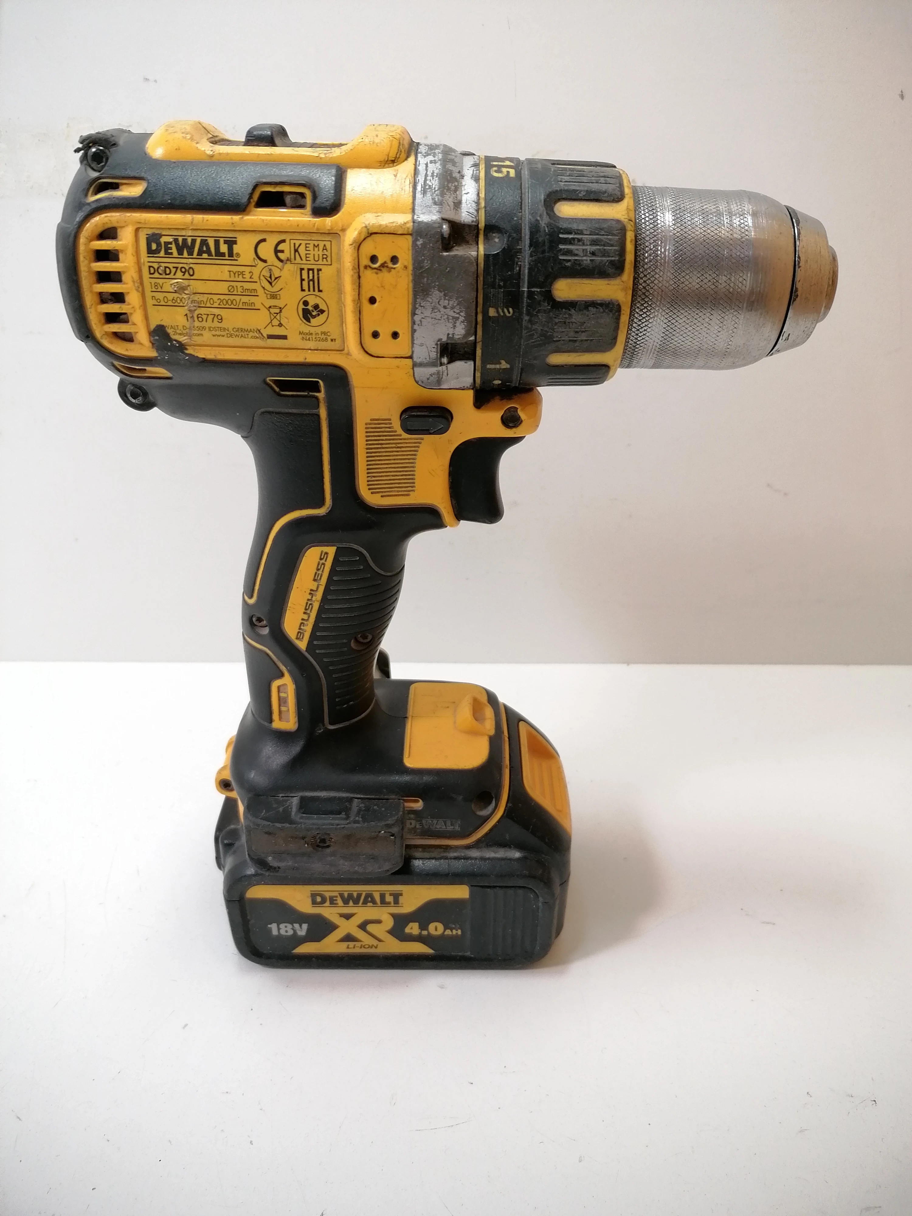 wkretarka-dewalt-dcd-790-akumulator-40ah-stan-uzywany