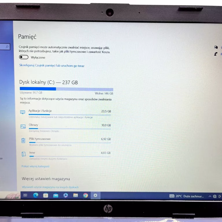 LAPTOP HP 15,6" AMD RYZEN 7 16 GB/ 1TB / KARTON