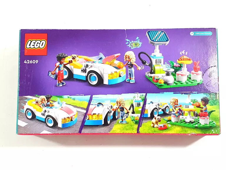 LEGO FRIENDS 42609 SAMOCHÓD ELEKTRYCZNY I STACJA ŁADUJĄCA