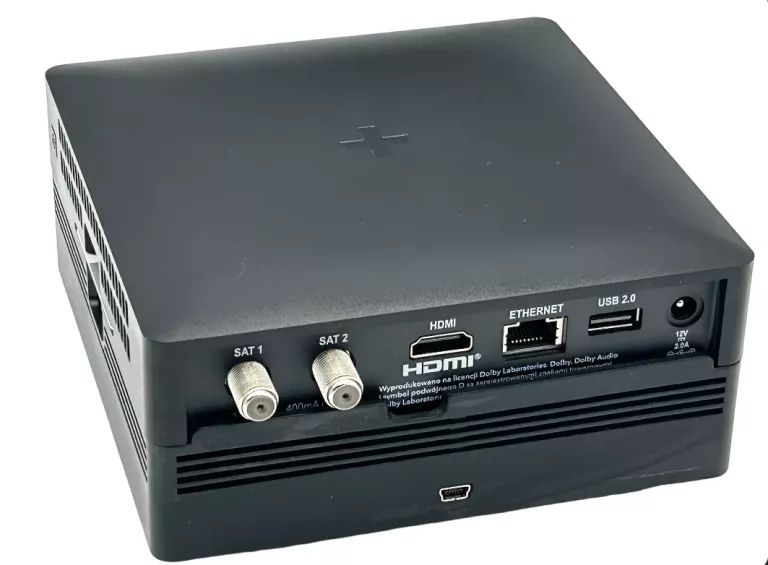 DEKODER 4K DUALBOX+ PILOT+DYSK OKAZJA!
