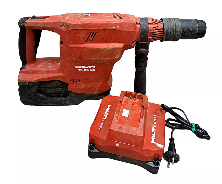 MŁOTOWIERTARKA HILTI TE 60-22 + 1 AKU + ŁADOWARKA