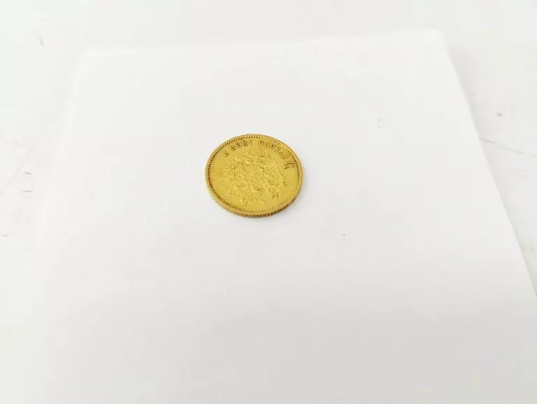 ZŁOTA MONETA 5 RUBLI 1898