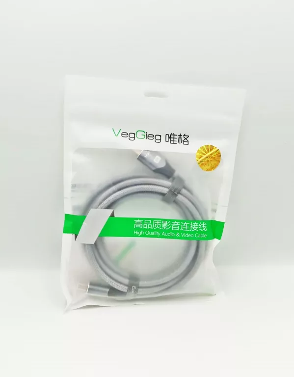 SOLIDNY KABEL PRZYŁĄCZE HDMI - HDMI PLECIONKA 8K 2.1V 3M