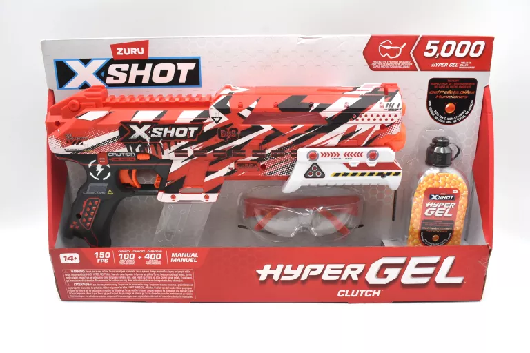 PISTOLET ZURU X-SHOT-HYPER GEL-SERIES 1