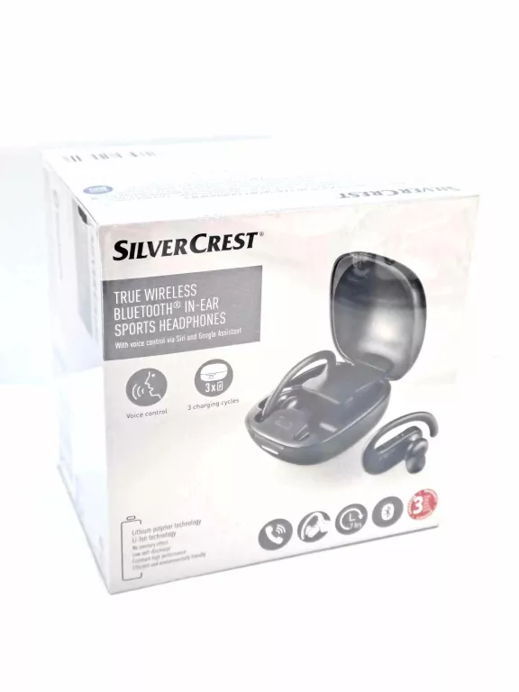 SŁUCHAWKI SILVERCREST BLUETOOTH HG07157