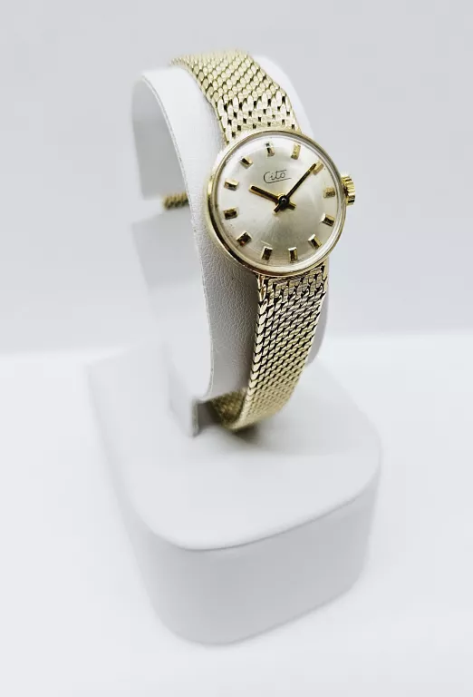 ZŁOTY ZEGAREK 585 CITO KLASYCZNY ELEGANCKI 317515