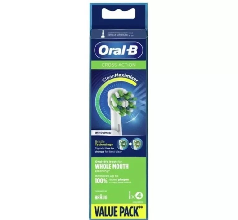 ORAL-B CROSS ACTION 4SZT WHITE