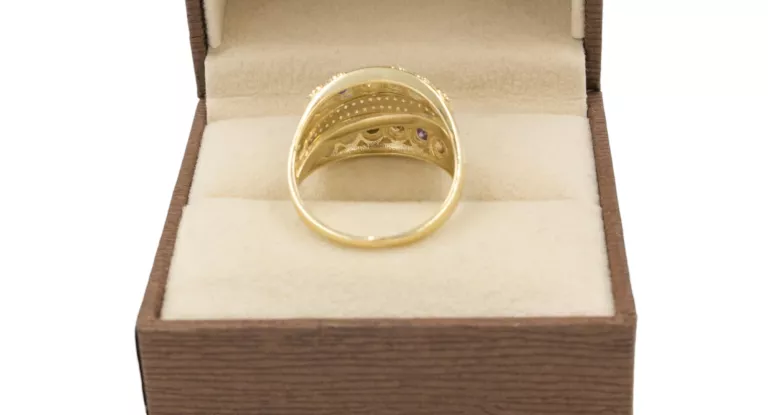 ZŁOTY PIERŚCIONEK P04 P585 W6,46G R21