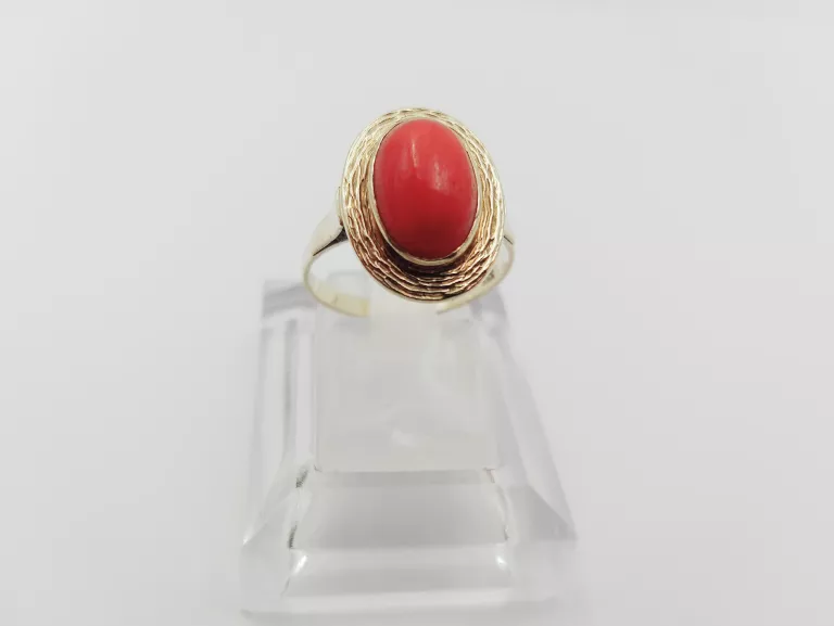 zloty-pierscionek-z-koralem-333-r16-254g-material-zloto