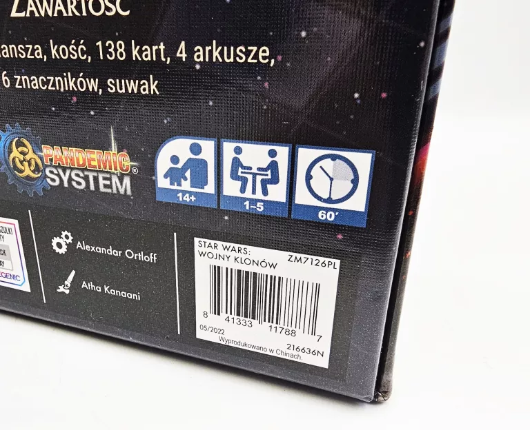 GRA PLANSZOWA STAR WARS WOJNY KLONÓW