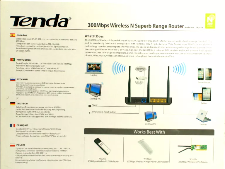 ROUTER TENDA W303R