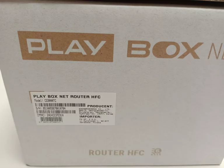 DEKODER ODTWARZACZ TV BOX SDMC DV8945-T2-C PLAY BOX + PILOT