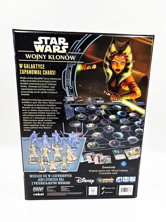 GRA PLANSZOWA STAR WARS WOJNY KLONÓW
