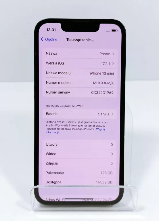TELEFON IPHONE 13 MINI 128GB BATERIA 79%