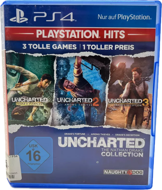 UNCHARTED 3 CZESCI PS4
