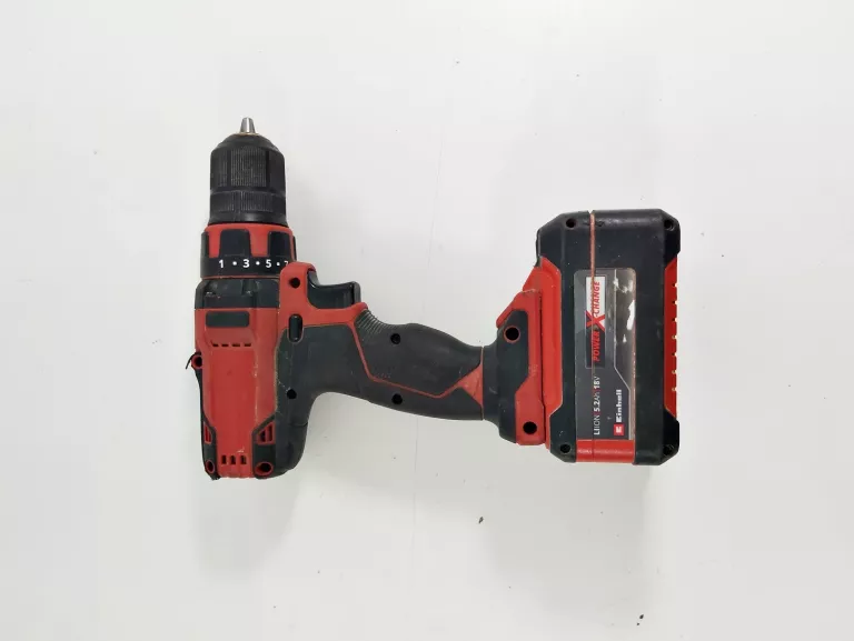 WKRĘTARKA EINHELL 18V + AKU 5,2AH + ŁAD