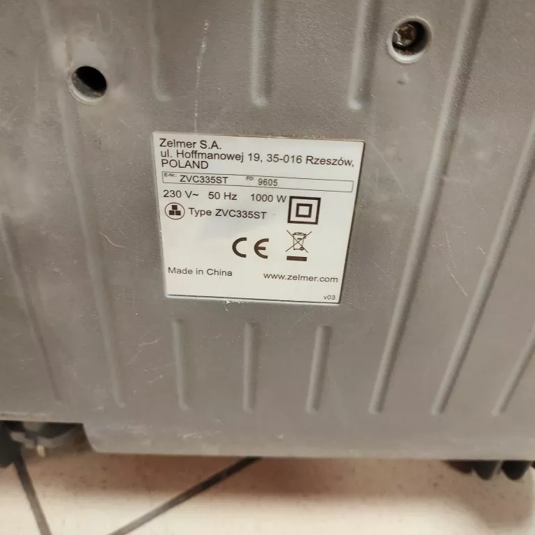 ODKURZACZ ZELMER VOYAGER TWIX ZVC335ST