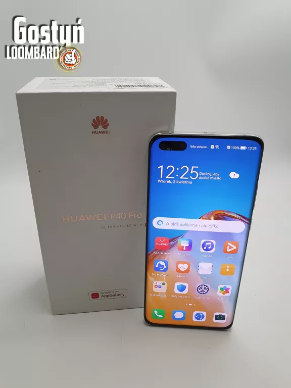 SMARTFON HUAWEI P40 PRO 8 GB / 256 GB 5G BIAŁY