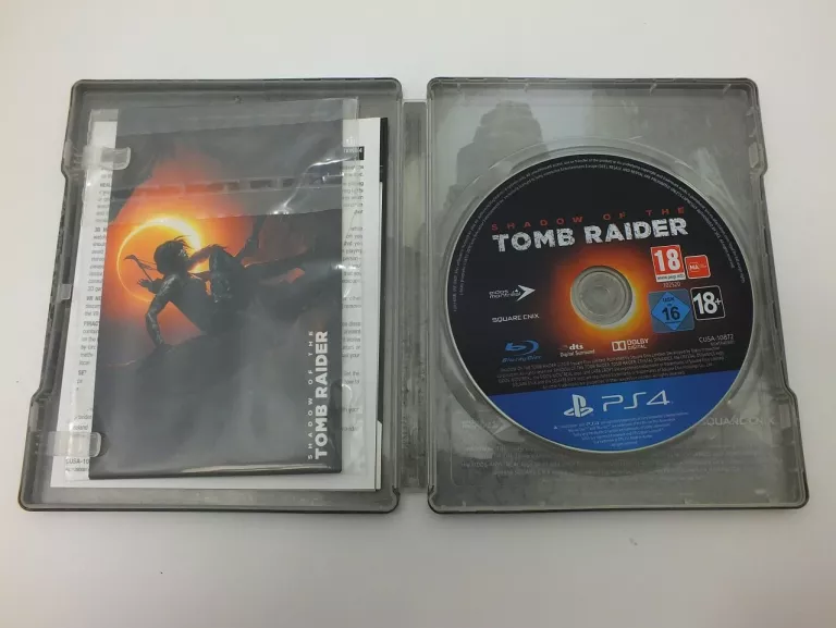 GRA NA PS4 SHADOW OF THE TOMB RAIDER - LIMITED STEELBOOK EDITION