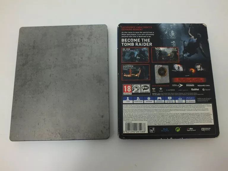 GRA NA PS4 SHADOW OF THE TOMB RAIDER - LIMITED STEELBOOK EDITION