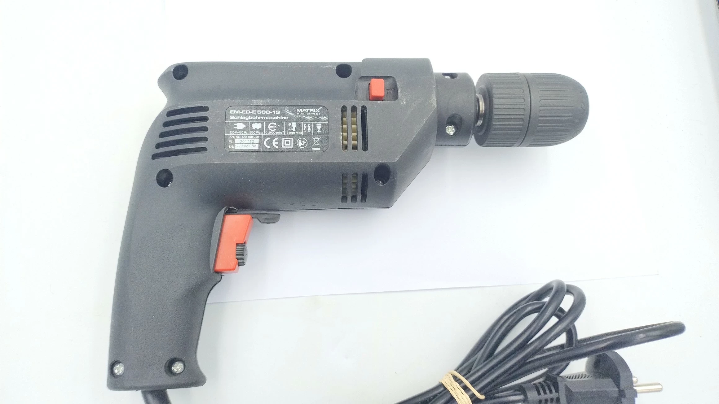 wiertarka-matrix-500-w-jak-nowa-rodzaj-udarowa
