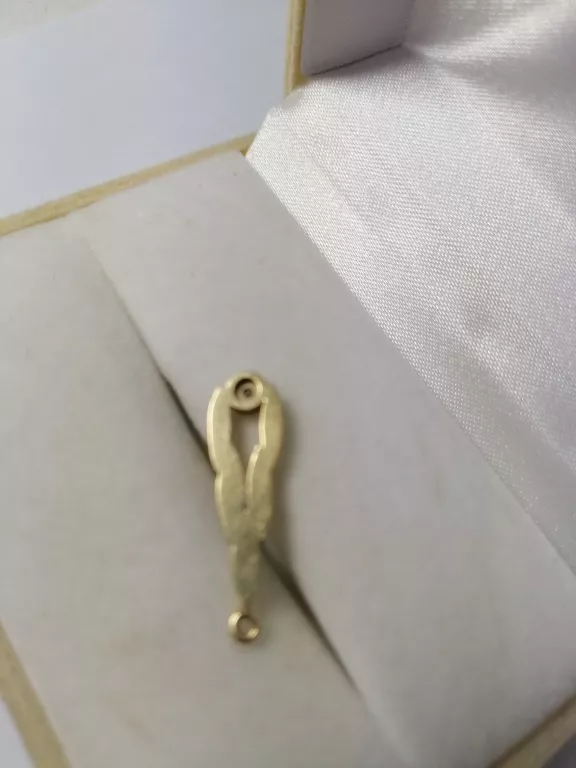 ZŁOTA ZAWIESZKA Z DIAMENTEM 1,11G/585 + CERTYFIKAT