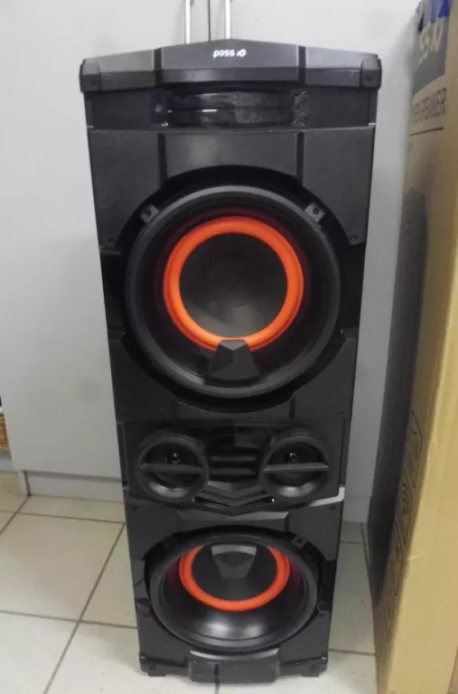 POSS GŁOŚNIK WOLNOSTOJĄCY BLUETOOTH PSBTST810 KARTON