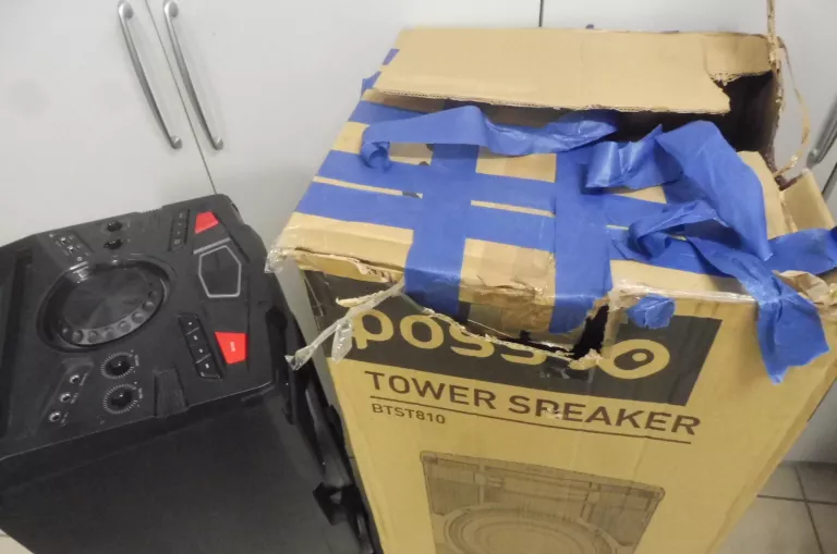 POSS GŁOŚNIK WOLNOSTOJĄCY BLUETOOTH PSBTST810 KARTON