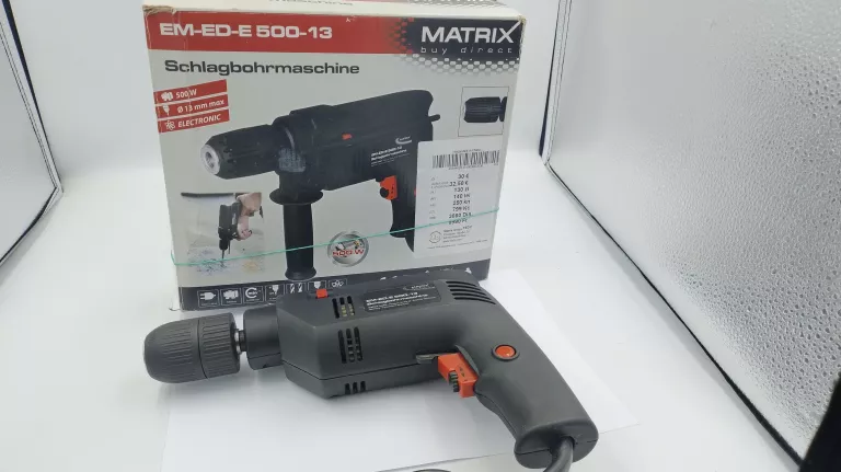 WIERTARKA MATRIX 500 W JAK NOWA