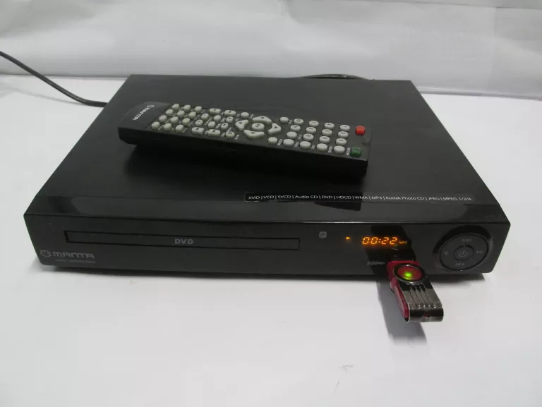 ODTWARZACZ DVD MANTA DVD072