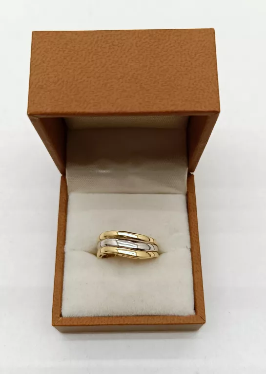 ATRAKCYJNY ZŁOTY PIERŚCIONEK ROZM 15 14K!!!!