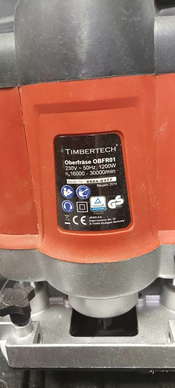 FREZARKA DO DREWNA TIMBERTECH OBFR01